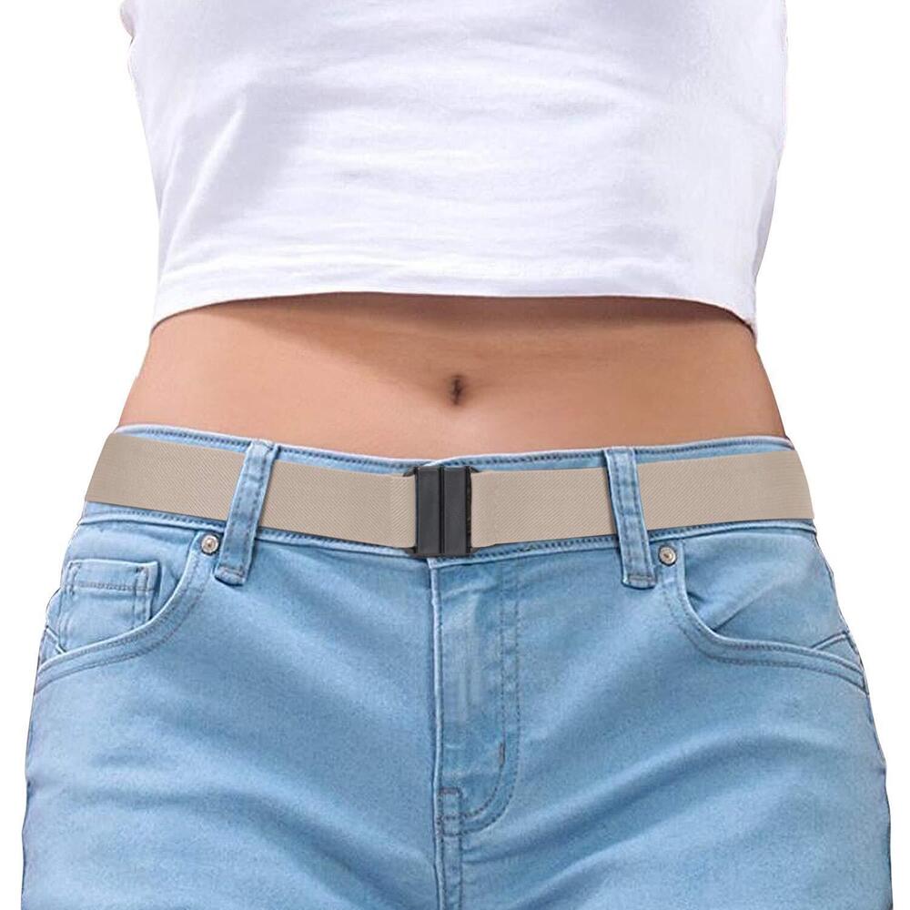 2833 Women Invisible Belt, Comfortable Adjustable Stretch No Show Belt